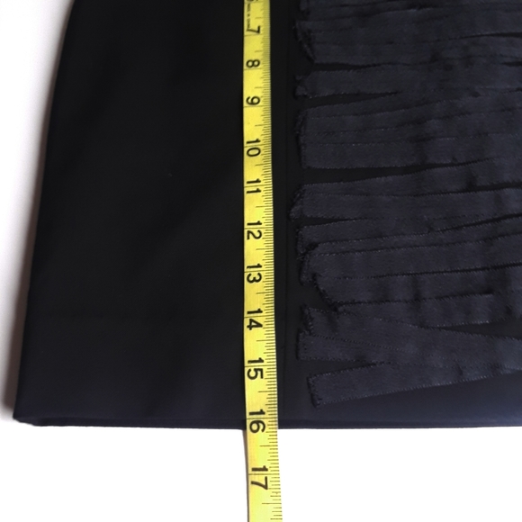 Gap Small Black Stretch Skirt With Ribbon Detail - Picture 10 of 10
